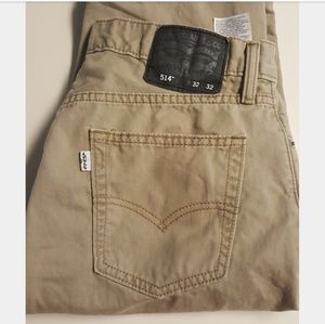 514 Levi's straight fit jeans 32w x 32l